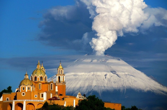 вулкан Попакатипетль, Мексика