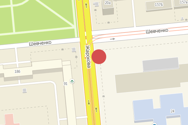 Расположение в Алматы
