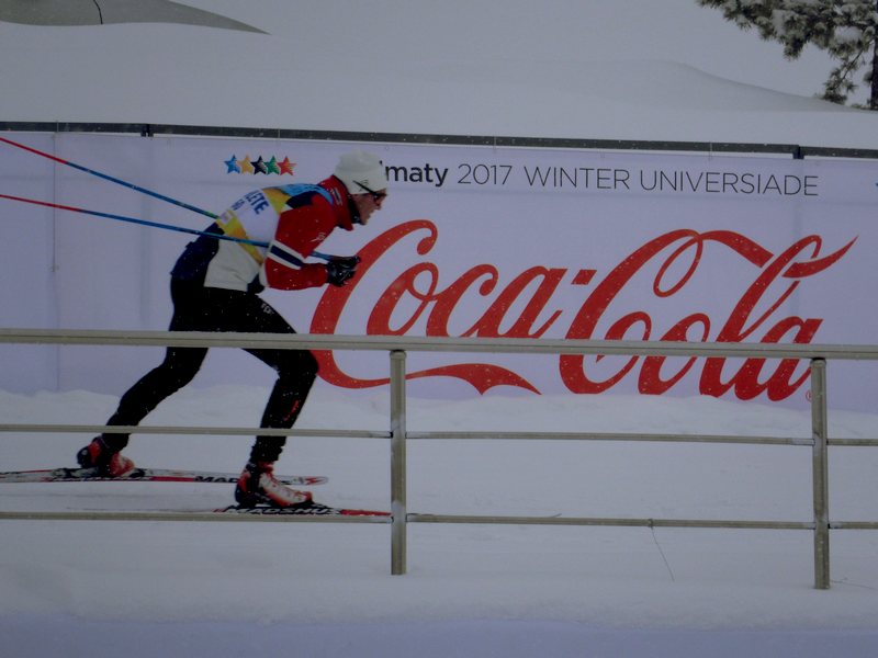 Фото Рустама Ниязова: Универсиад 2017 на нашем лыжно-биатлонном комплексе «Алатау» 