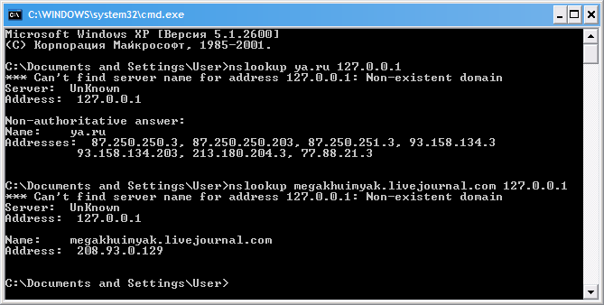 Установка и настройка DNS сервера BIND под Windows для разблокировки ЖЖ и Гугла