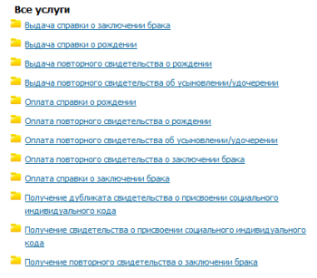 Электронные Услуги по рождению ребенка, оказываемые на портале электронного правительства Казахстана