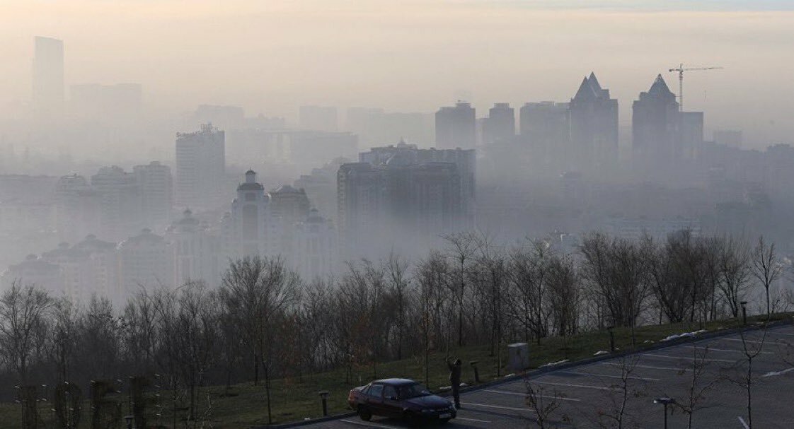 Загрязнение воздуха в казахстане картинки