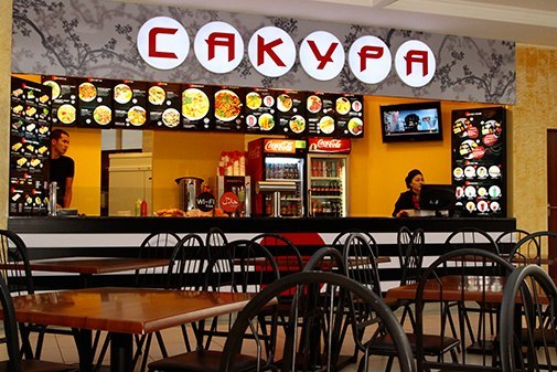 Ресторан Сакура Астана Мол ТЦ АЖАР Астана