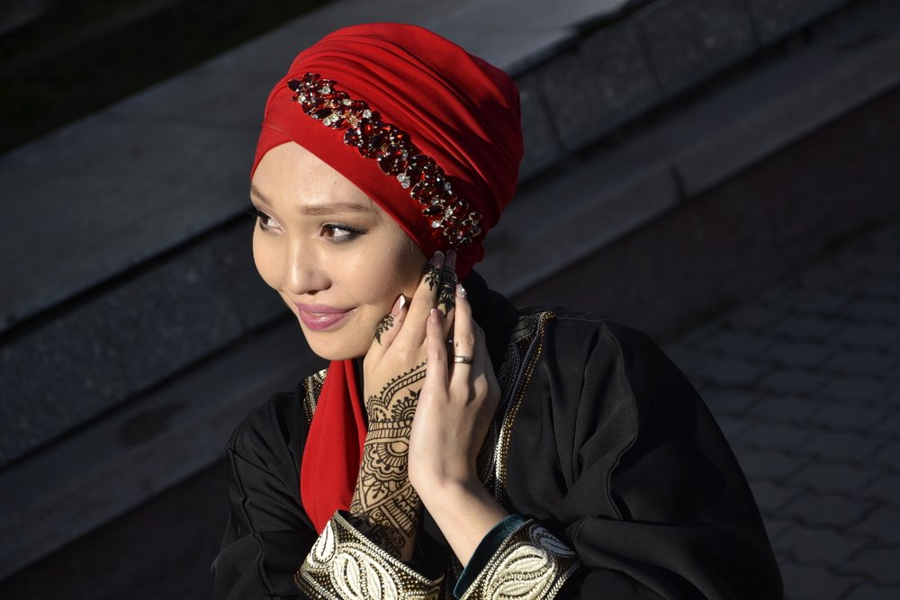 Платок узбекских женщин