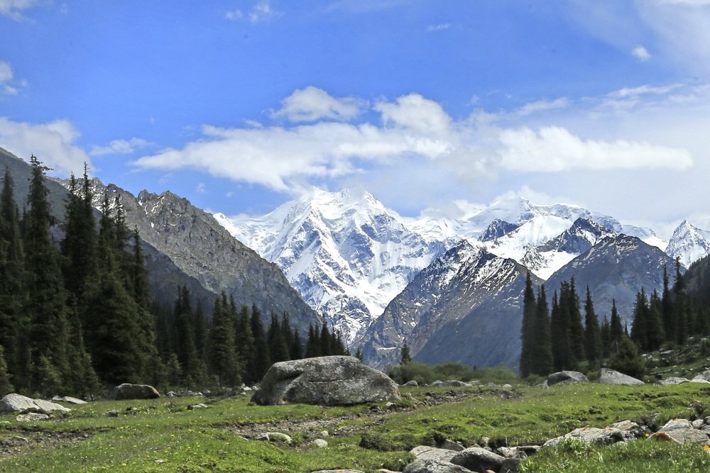 Горы алатау фото