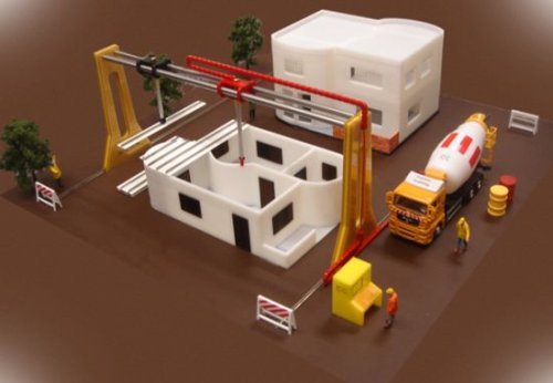 3D принтер строительства дома