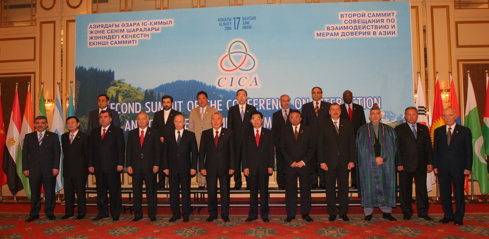 Second summit of CICA, 17th of June 2006