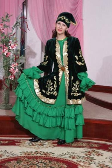 Татарские национальные платья для женщин
