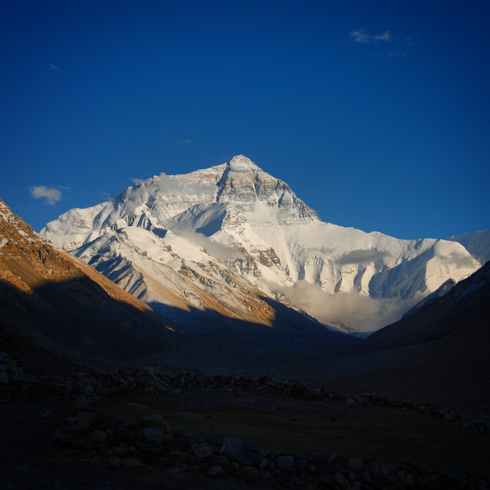 Эверест вид с Тибета