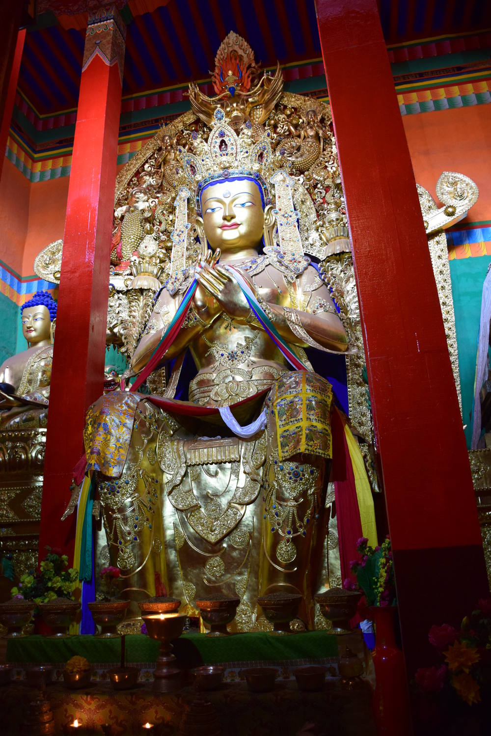 Будда Будущего Майтрея, монастырь Палпунг, Восточный Тибет