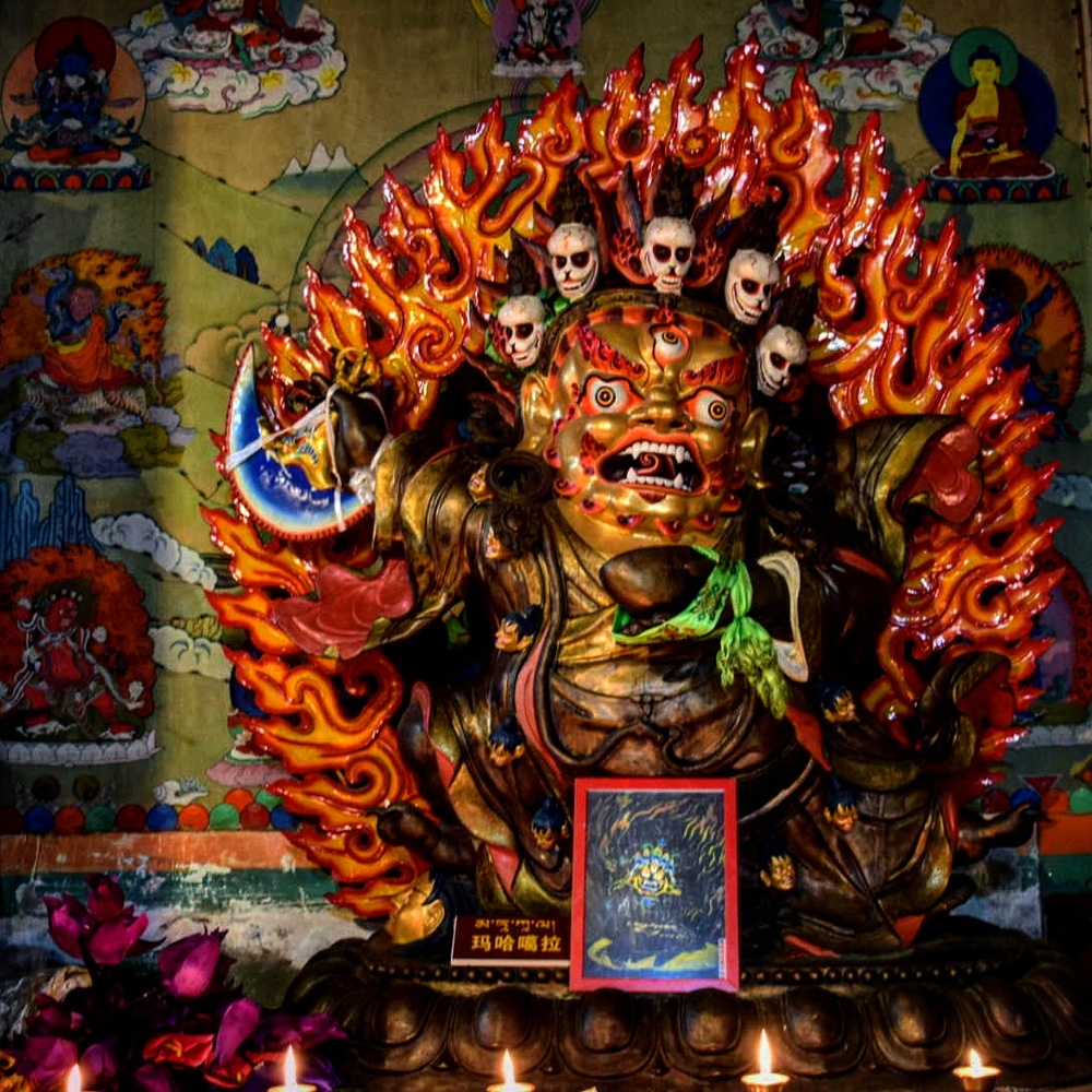 Махакала Бернагчен, монастырь Палпунг, Восточный Тибет