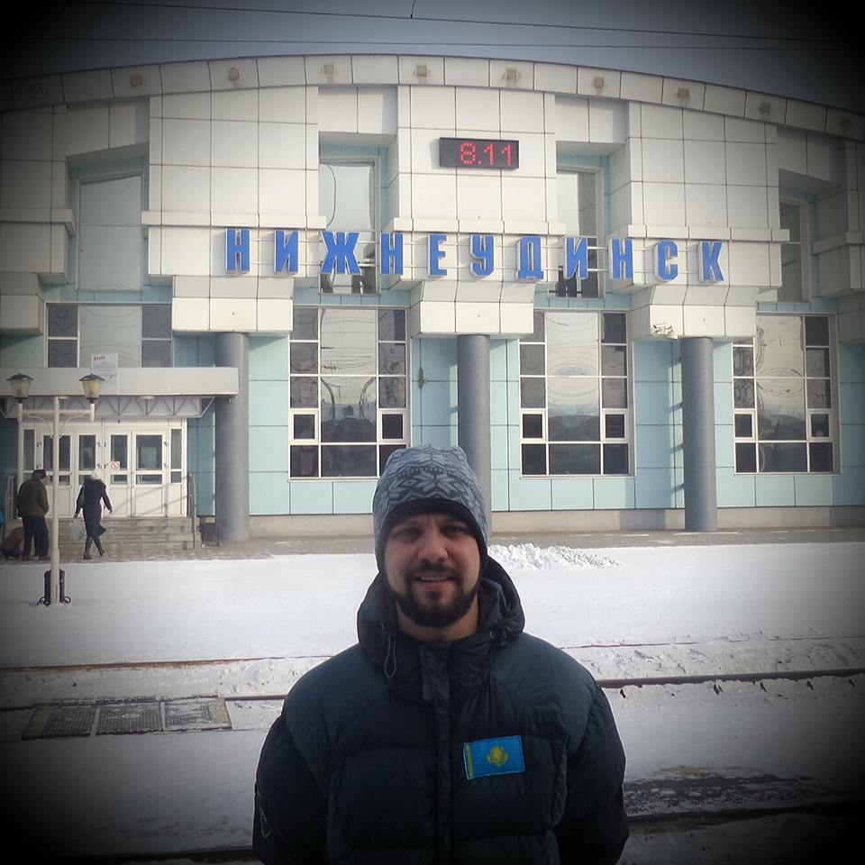 алматинский путешественник Андрей Гундарев (Алмазов) в Сибири
