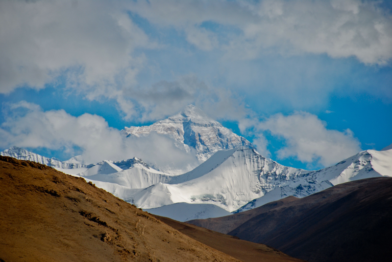 Эверест вид с Тибета