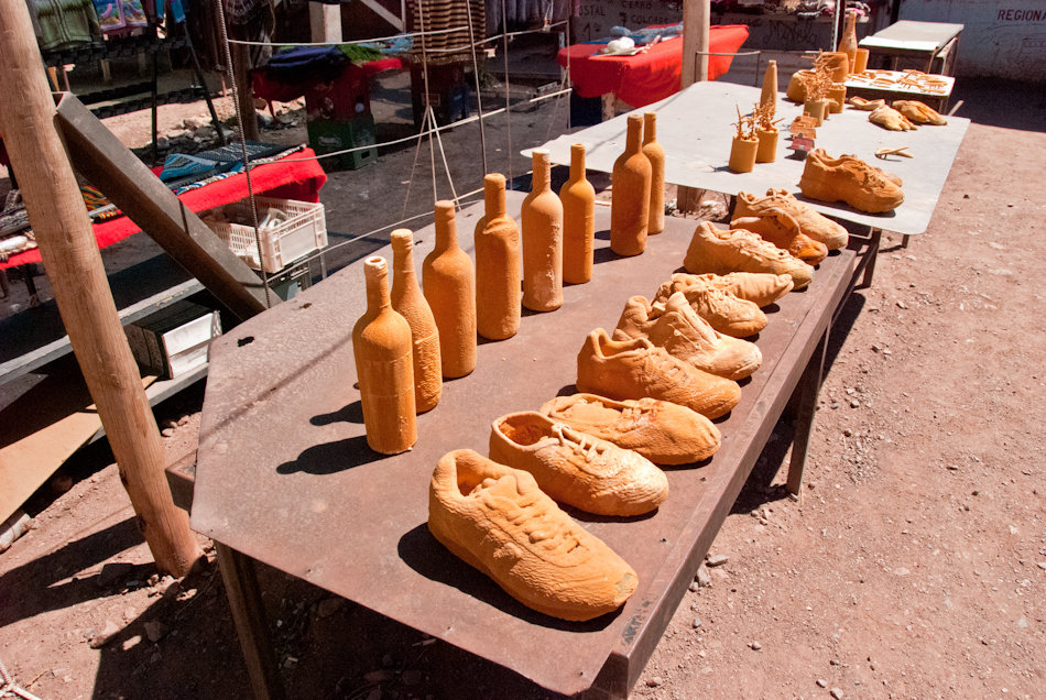 рынок сувениров в  Пэнто-дель-Инка