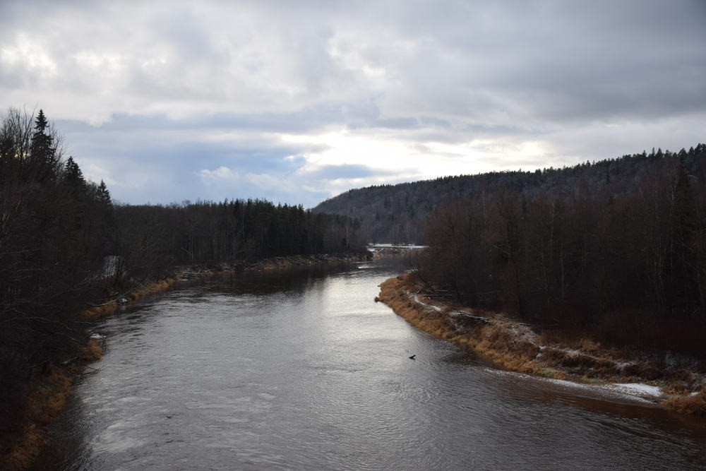 река Гауя, Латвия