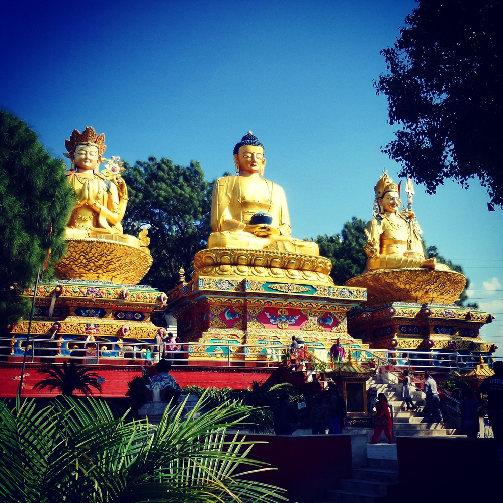 Будда-Парк возле ступы Сваямбху, Катманду