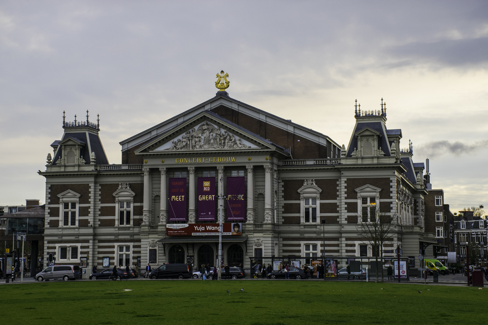 Амстердам, концертный зал Концертгебау (Het Concertgebouw)