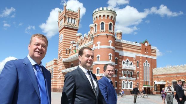 Маркелов и Медведев в Йошкар-Оле