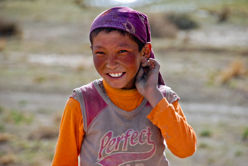 мальчик в Тибете