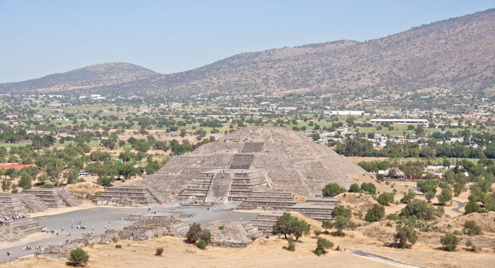 пирамиды Теотиуакан, Мексика