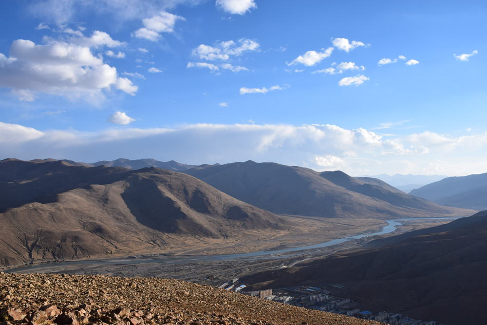 Тибет, долина реки Брахмапутры (Ярлунг)