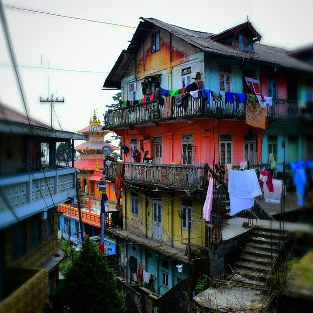 краски города Дарджилинг, Гималаи