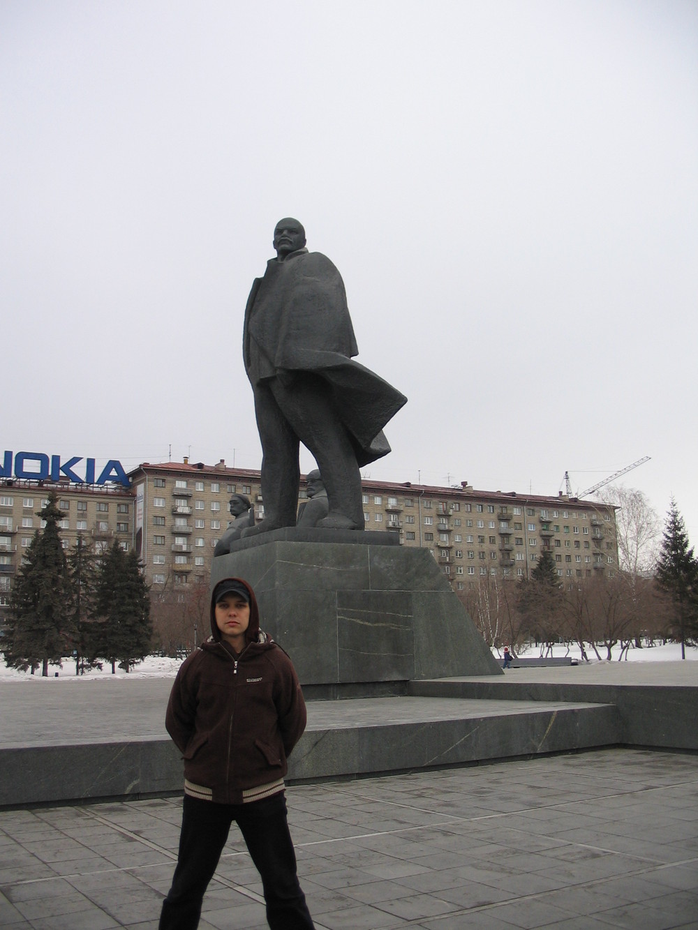 путешественник Андрей Гундарев (Алмазов) в Новосибирске