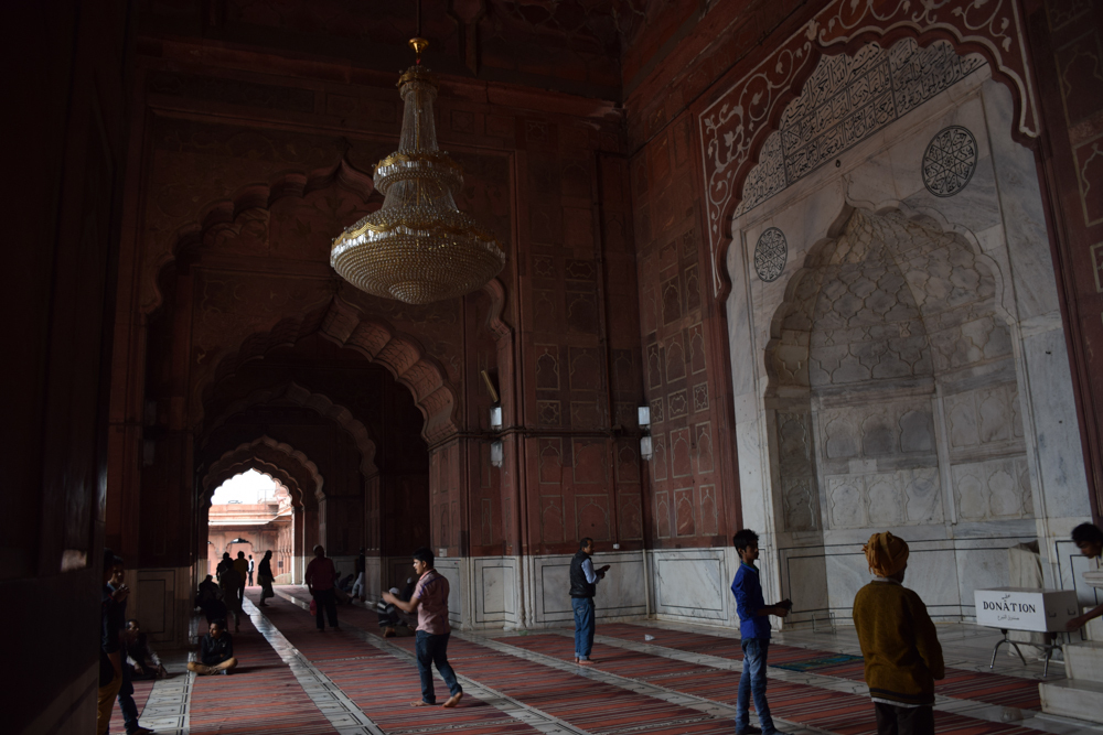 Индия, Дели, мечеть Джаму-Масжид