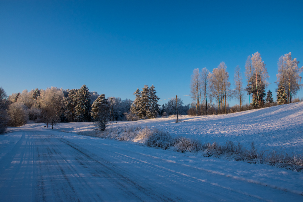 Эстония зимой
