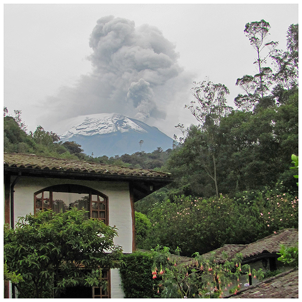 извержение вулкана Тунгурахуа