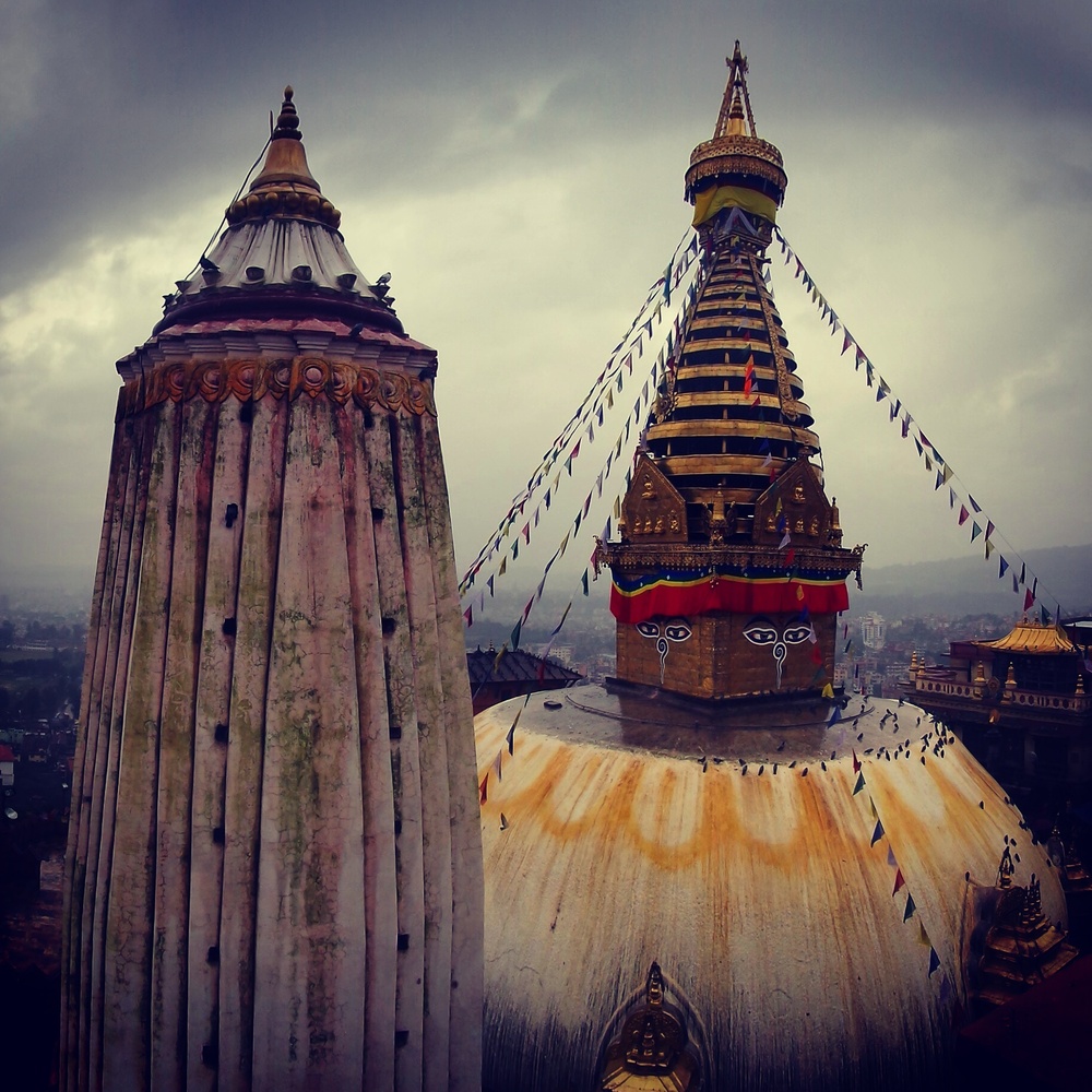 ступа Сваямбху, Катманду