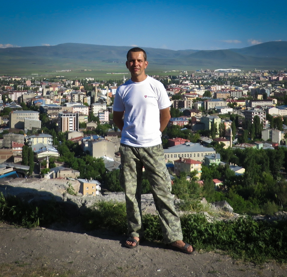 горный гид Андрей Гундарев (Алмазов) в городе Карс