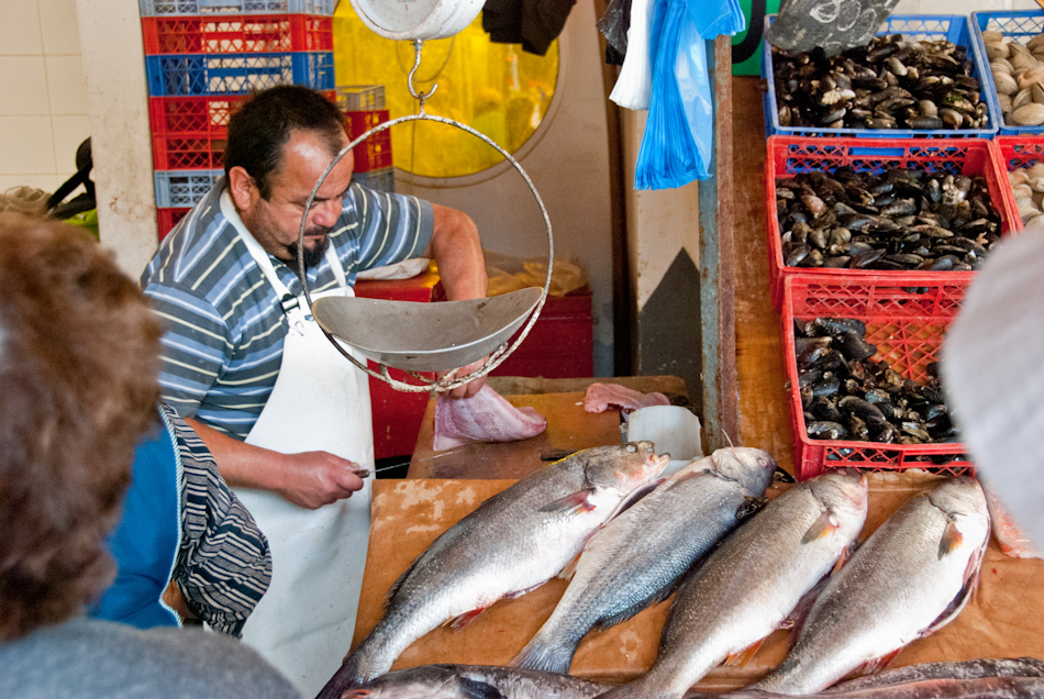 Чили, Вальпараисо, рыбный рынок
