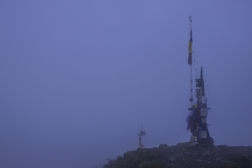 вершина Молдовяну, высшая точка Румынии