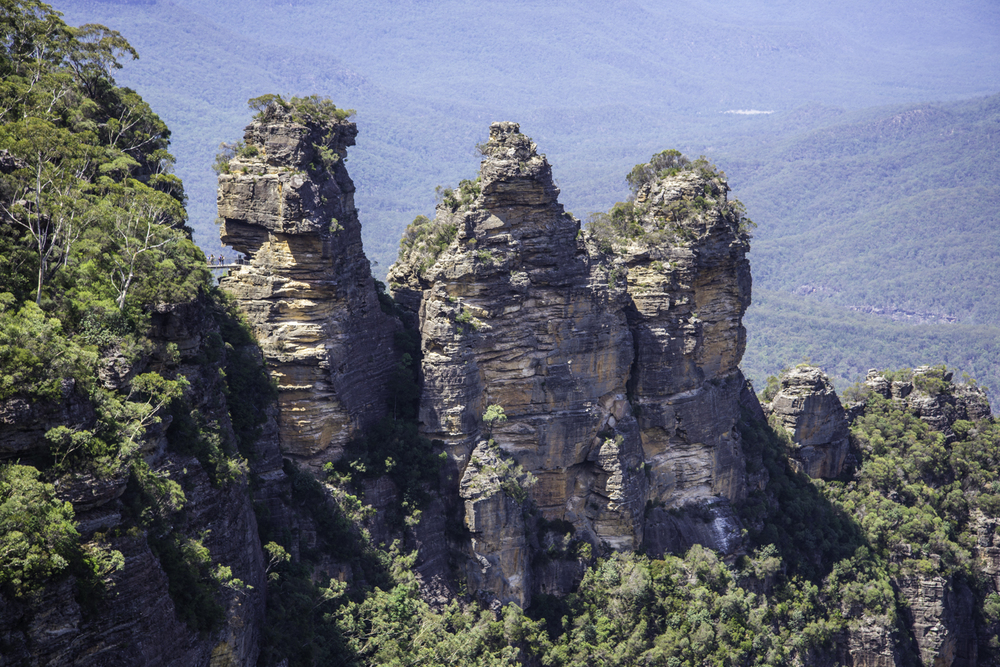 Три сетры, национальный парк Голубые Горы, Австралия