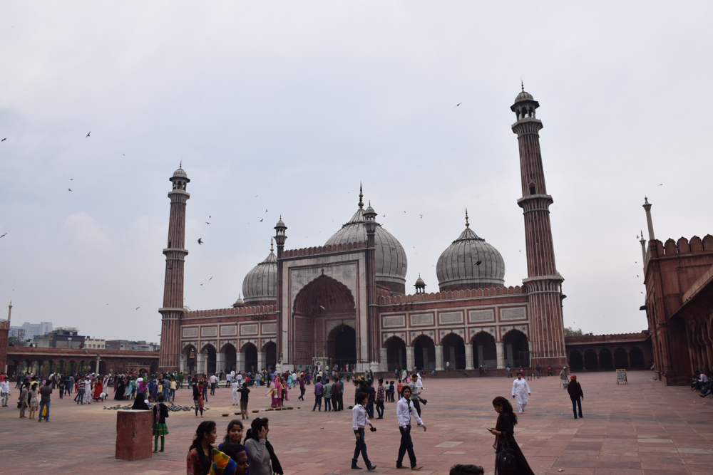 Индия, Дели, мечеть Джаму-Масжид