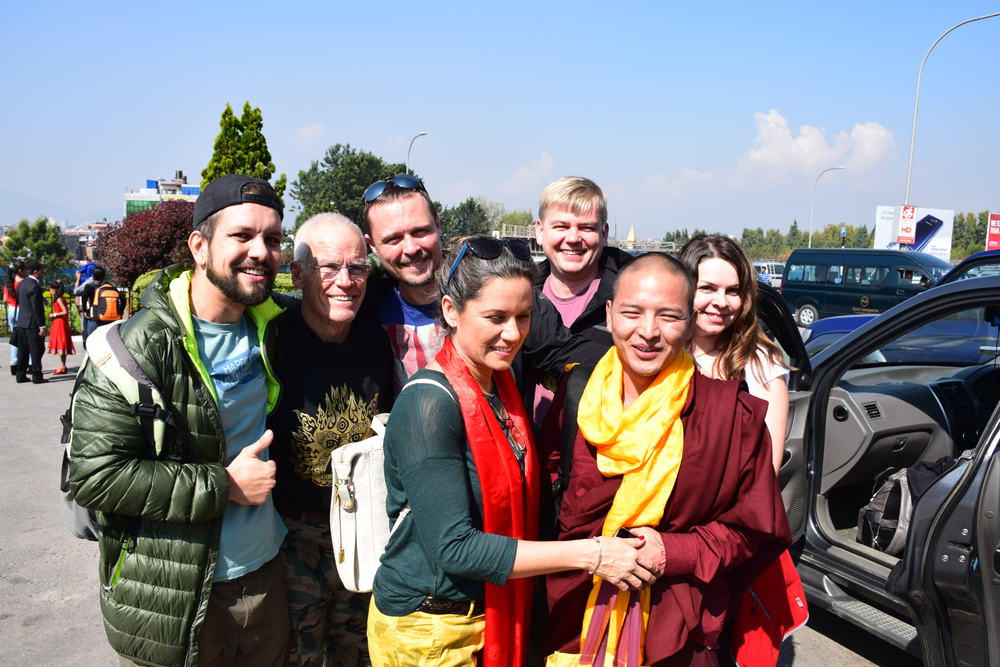 Встреча Ламы Оле Нидала в Катманду