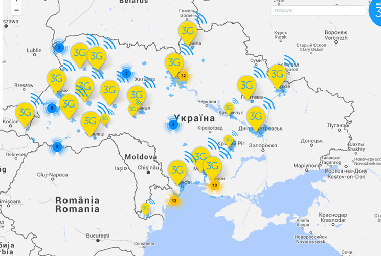 Сотовая связь в Украине