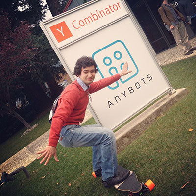 Riding Boosted Boards near YCombinator office