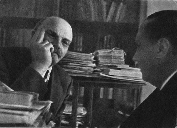 Ленин с Гербертом Уэллсом