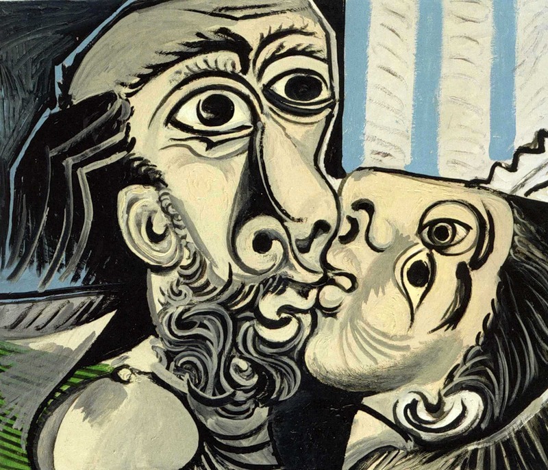 Поцелуй в губы в живописи - Yvision.kz