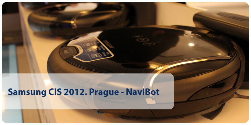 NaviBot S Прага робот пылесос Samsung CIS forum 2012 Наивбот