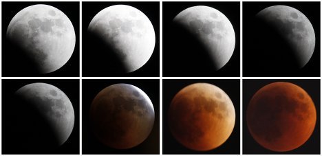 Лунное затмение 2011 mooneclipse moon eclipse Almaty