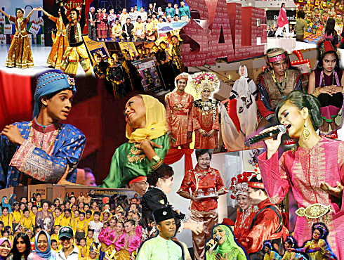Коллаж на тему фестиваль в Куала-Лумпур