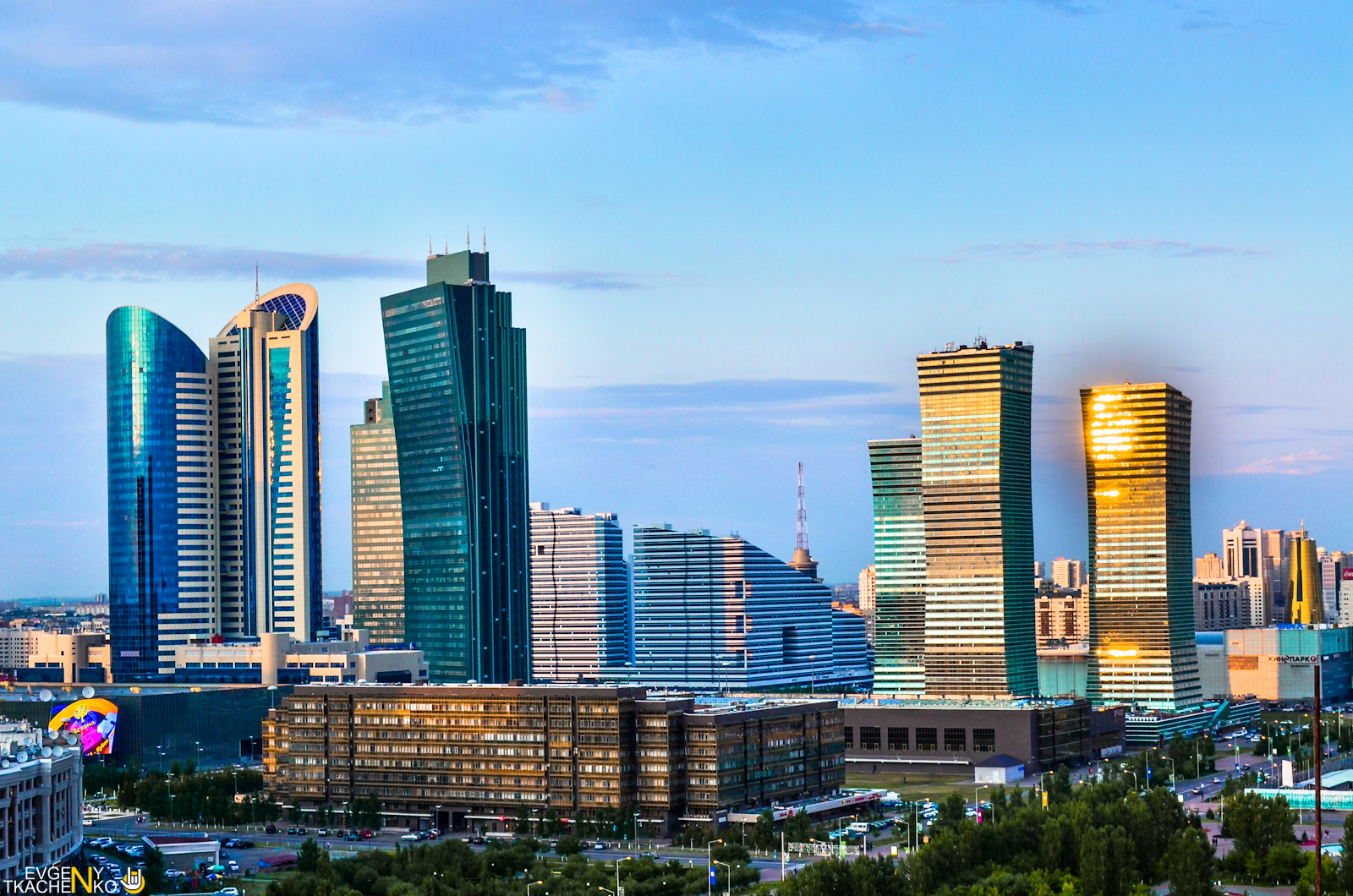 Нурсултан Астана небоскребы