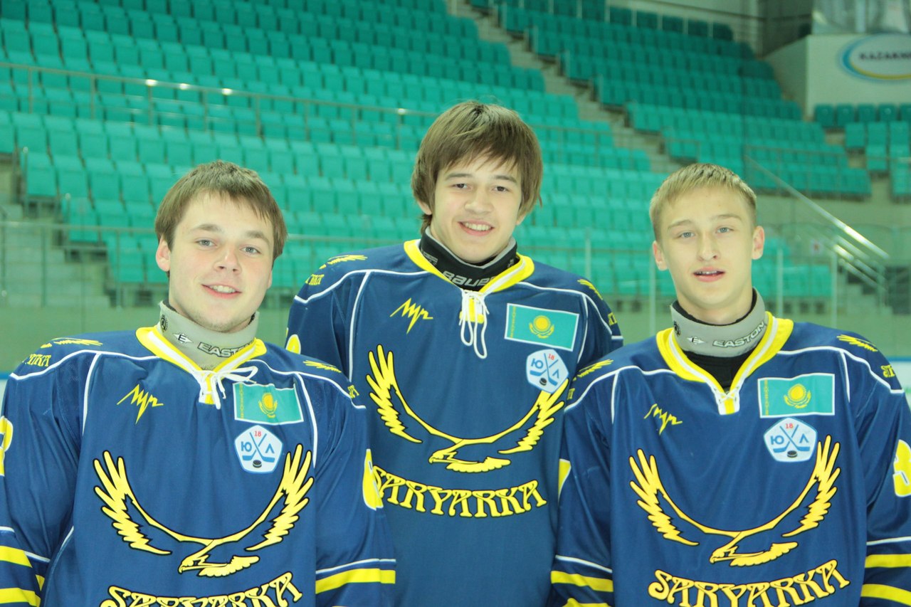Никита Незнамов (в центре) с напарниками по команде Уткиным Никитой и Егоровым Алексеем