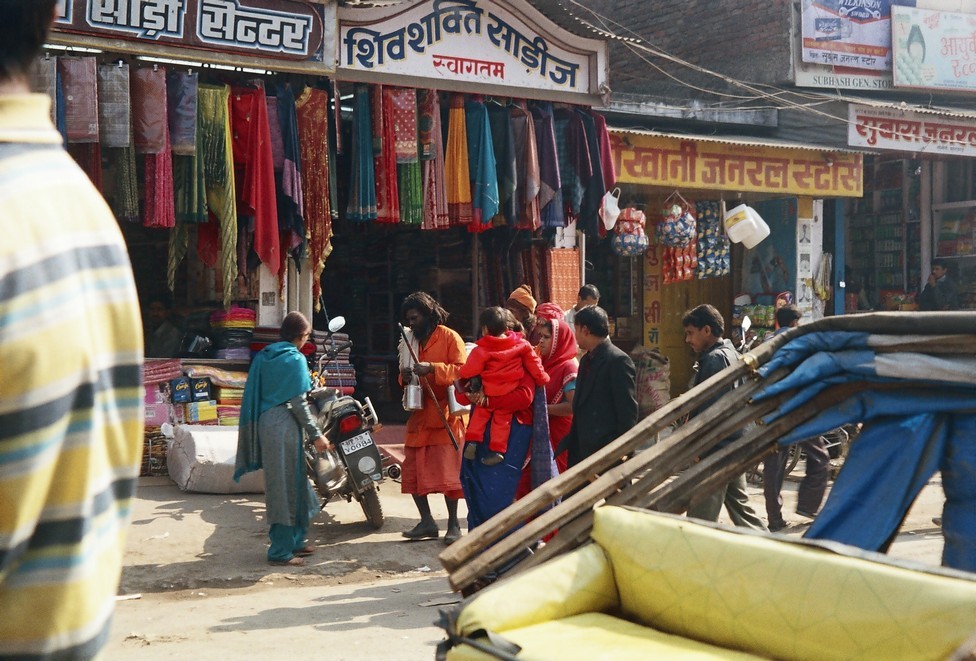 рынок в Непале