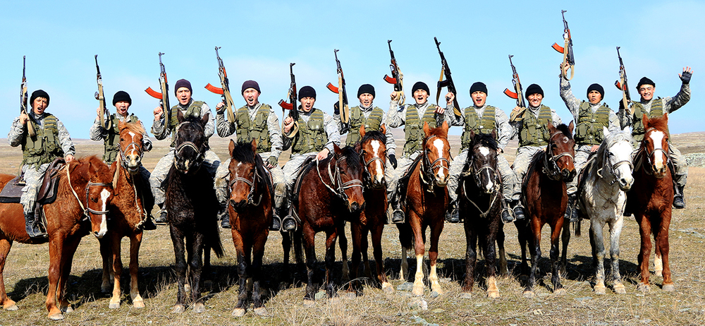 Фото военных казахов