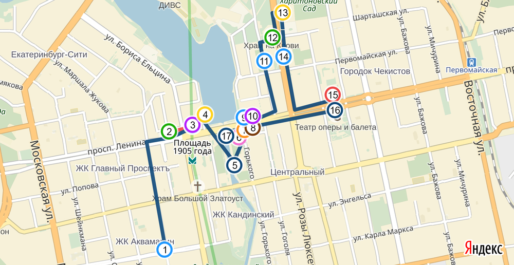 Филармония екатеринбург карта