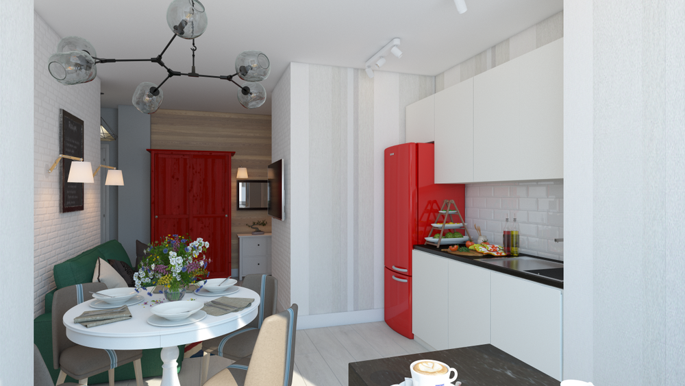 Интерьер кухни в панельном доме для двухкомнатной квартиры фото